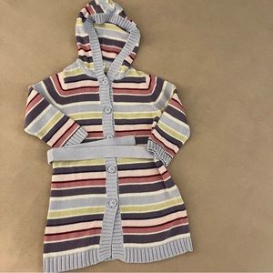 Gymboree Winter Princess Striped Long Sweater